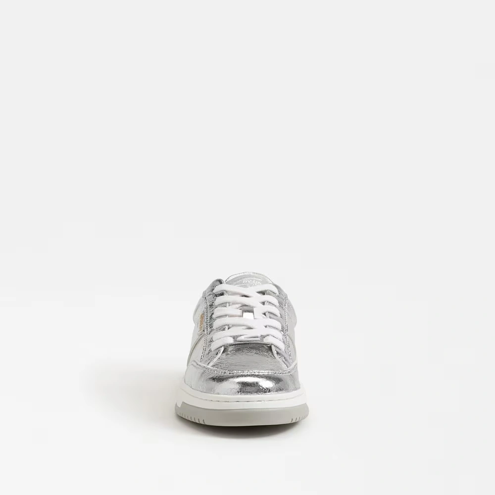 Vance Lace Up Sneaker Soft Silver