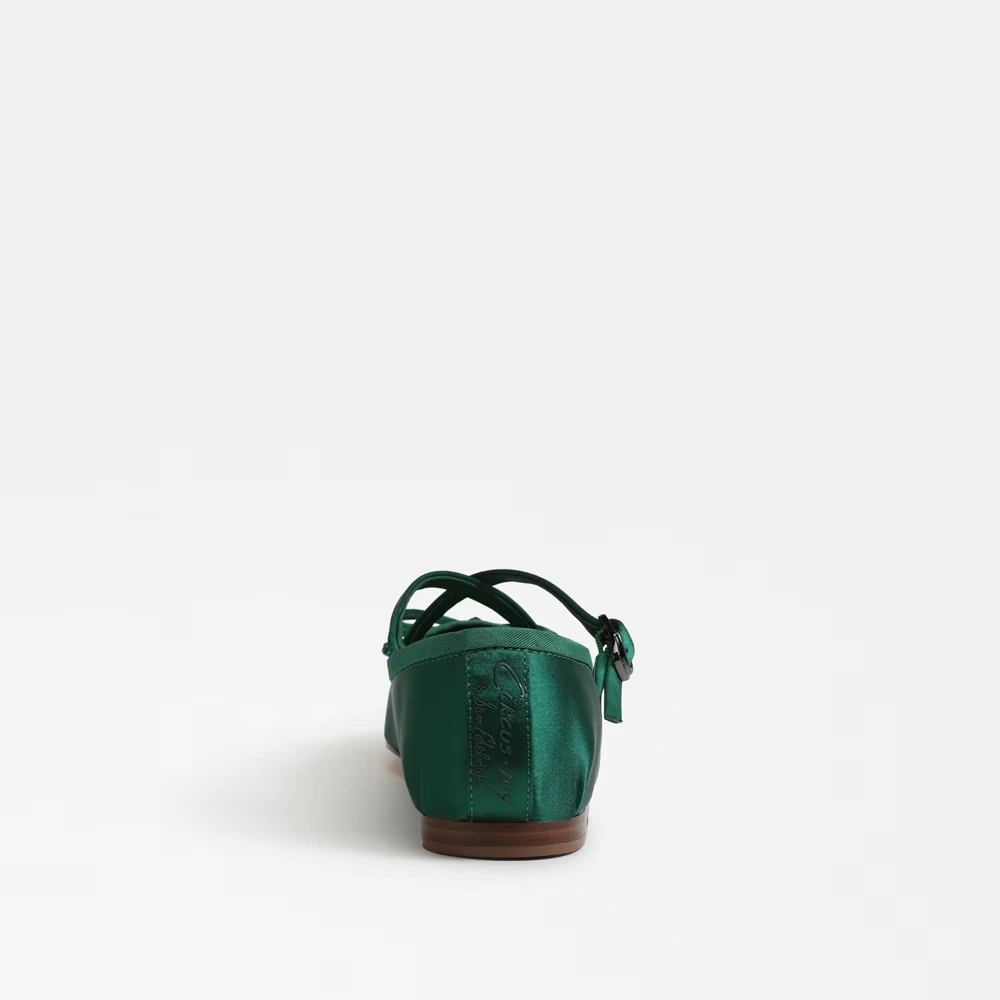 Zuri Strap Ballet Flat Emerald City