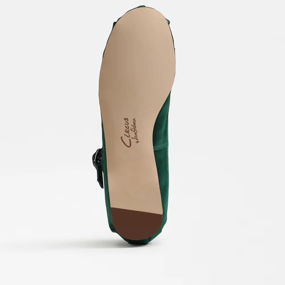 Zuri Strap Ballet Flat Emerald City