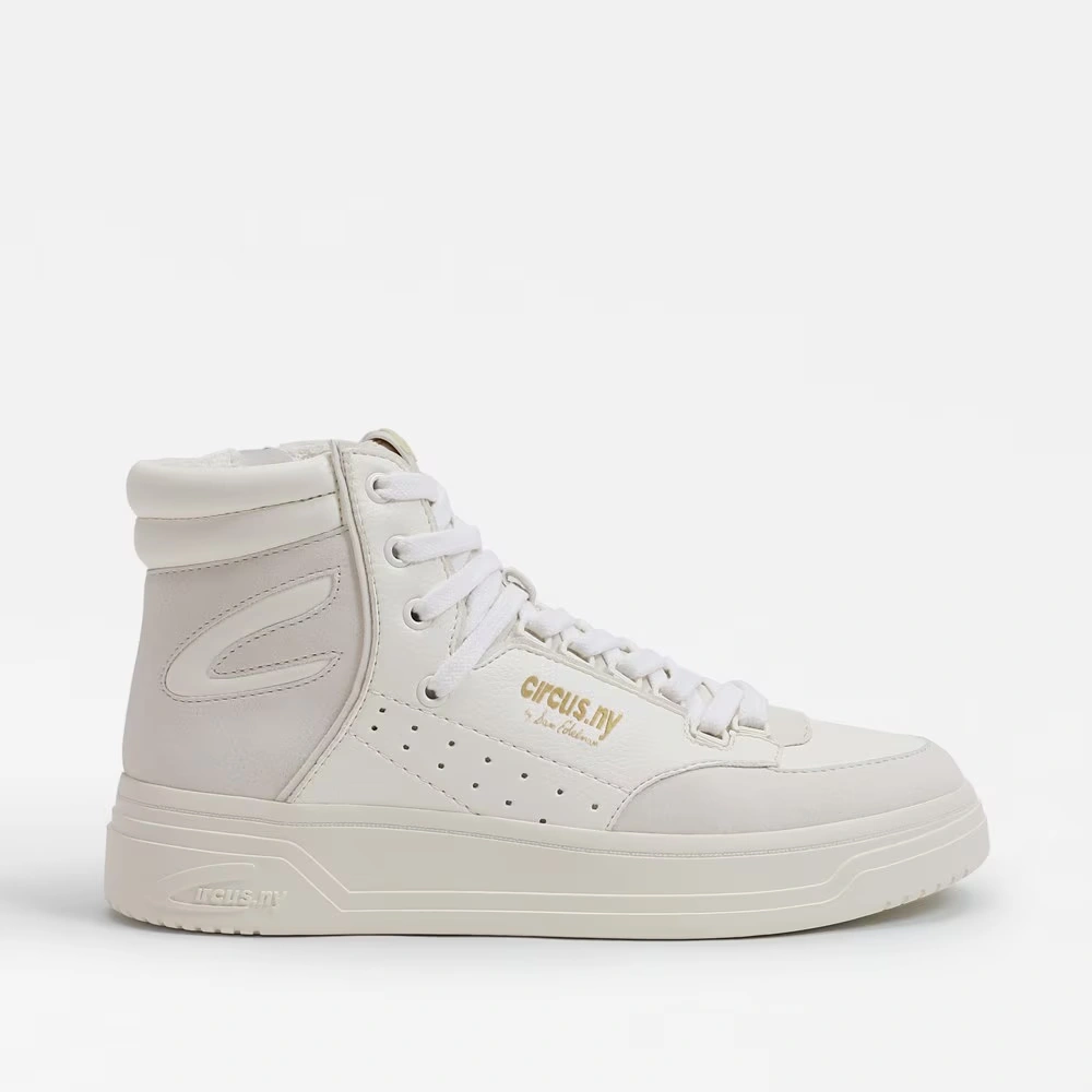 Irving High Top Sneaker White/Off White