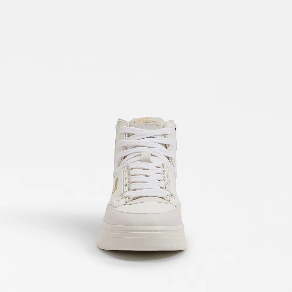 Irving High Top Sneaker White/Off White