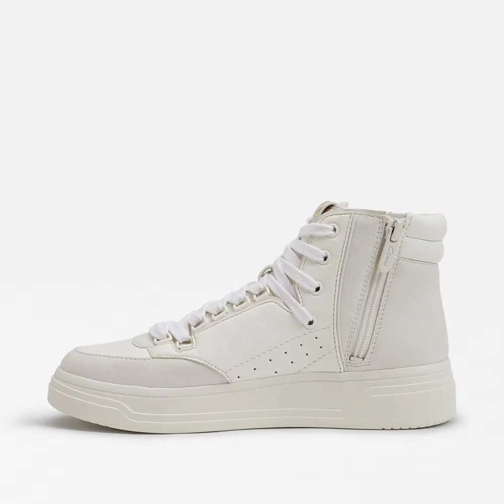 Irving High Top Sneaker White/Off White