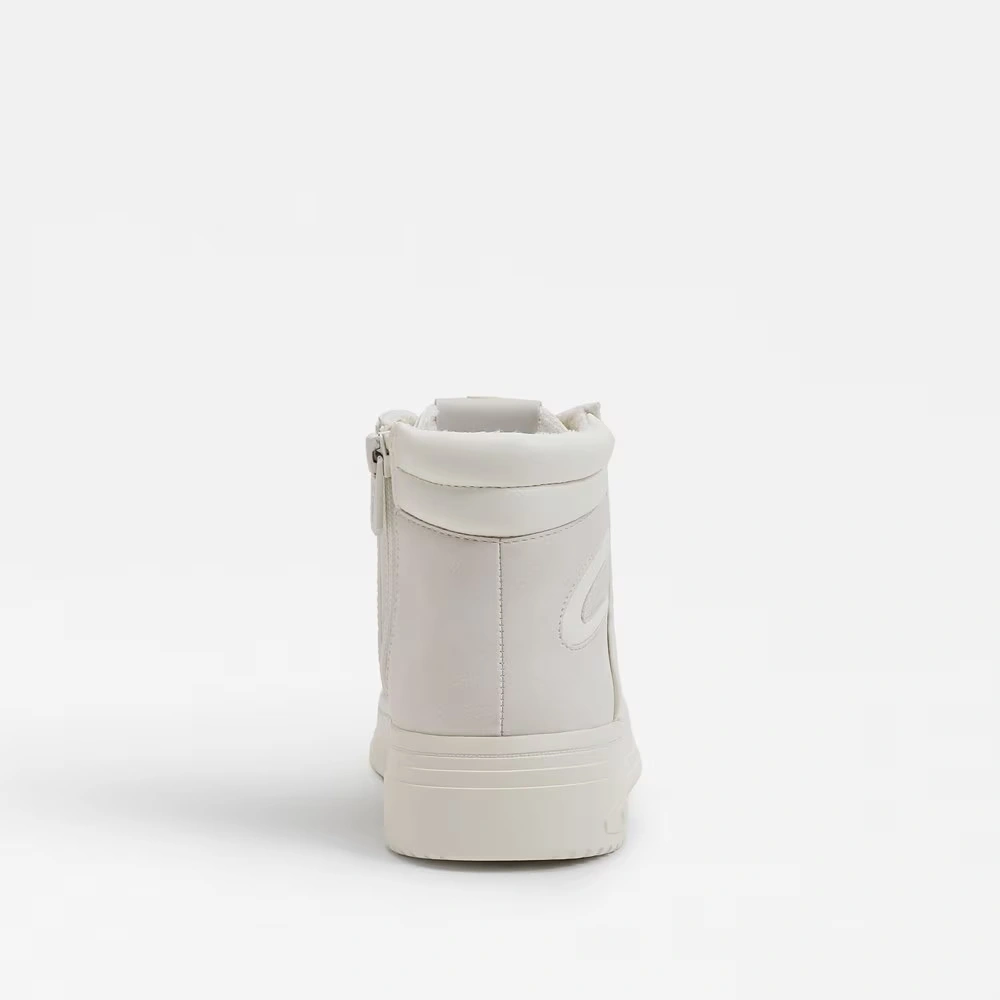 Irving High Top Sneaker White/Off White