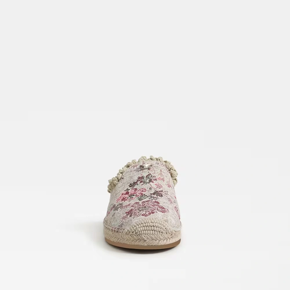 Mallory Espadrille Mule Natural Blush Linen Fabric 3 Mallory Espadrille Mule Natural Blush Linen Fabric