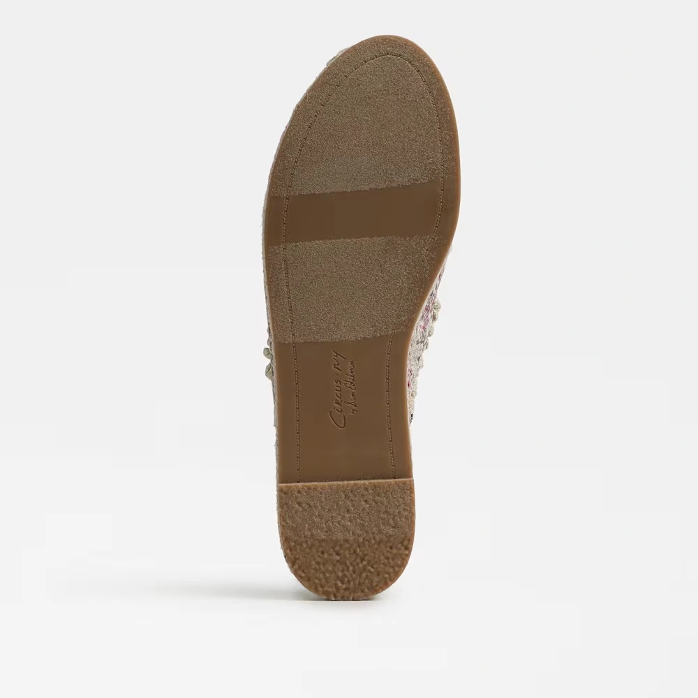 Mallory Espadrille Mule Natural Blush Linen Fabric 6 Mallory Espadrille Mule Natural Blush Linen Fabric