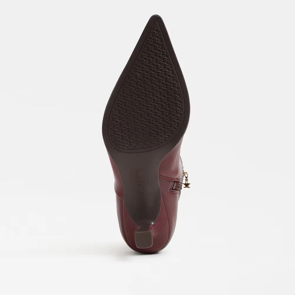 Yulia Wide Calf Knee High Boot Chianti Leather 6 Yulia Wide Calf Knee High Boot Chianti Leather