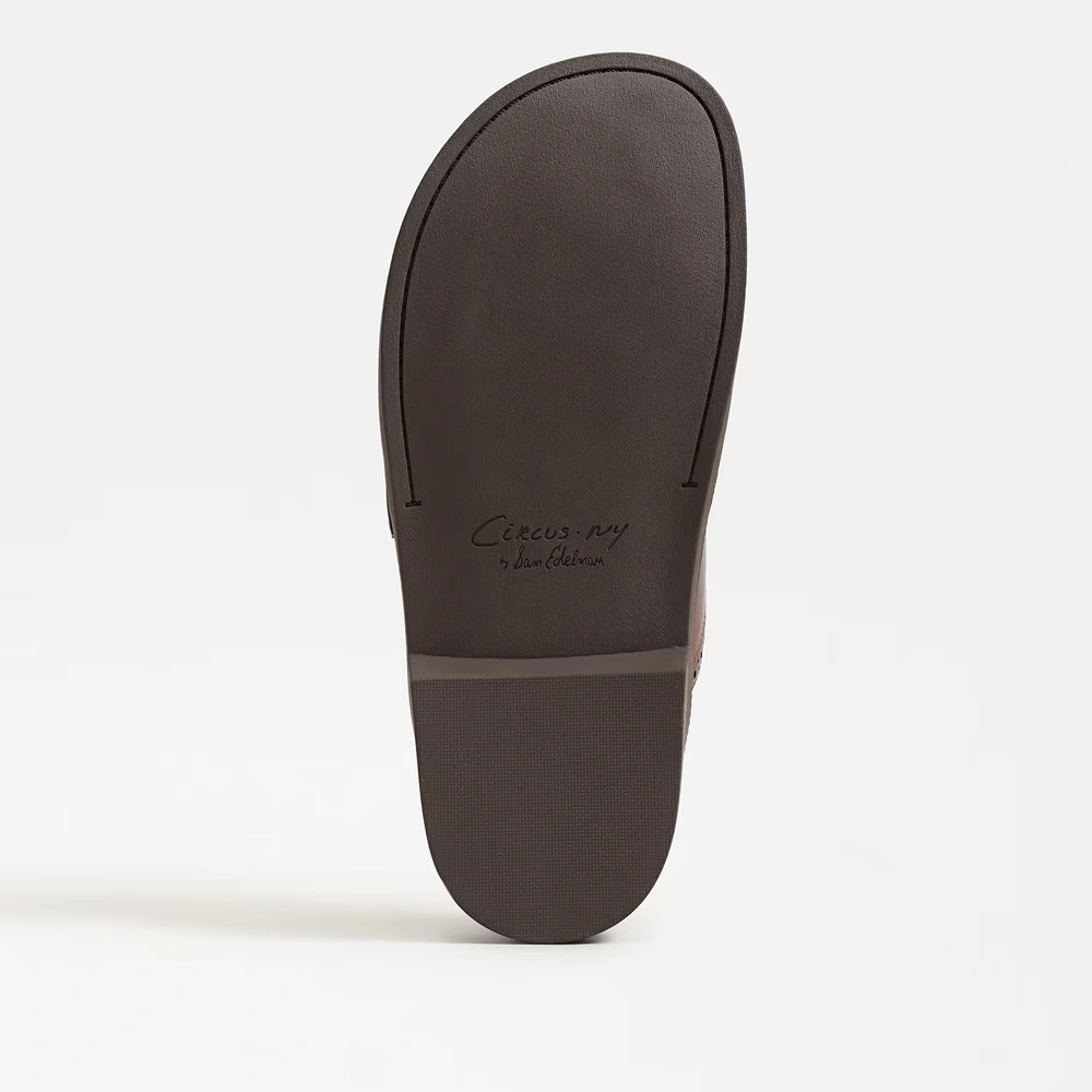 Claudia Clog Deep Pecan Leather 6 Claudia Clog Deep Pecan Leather