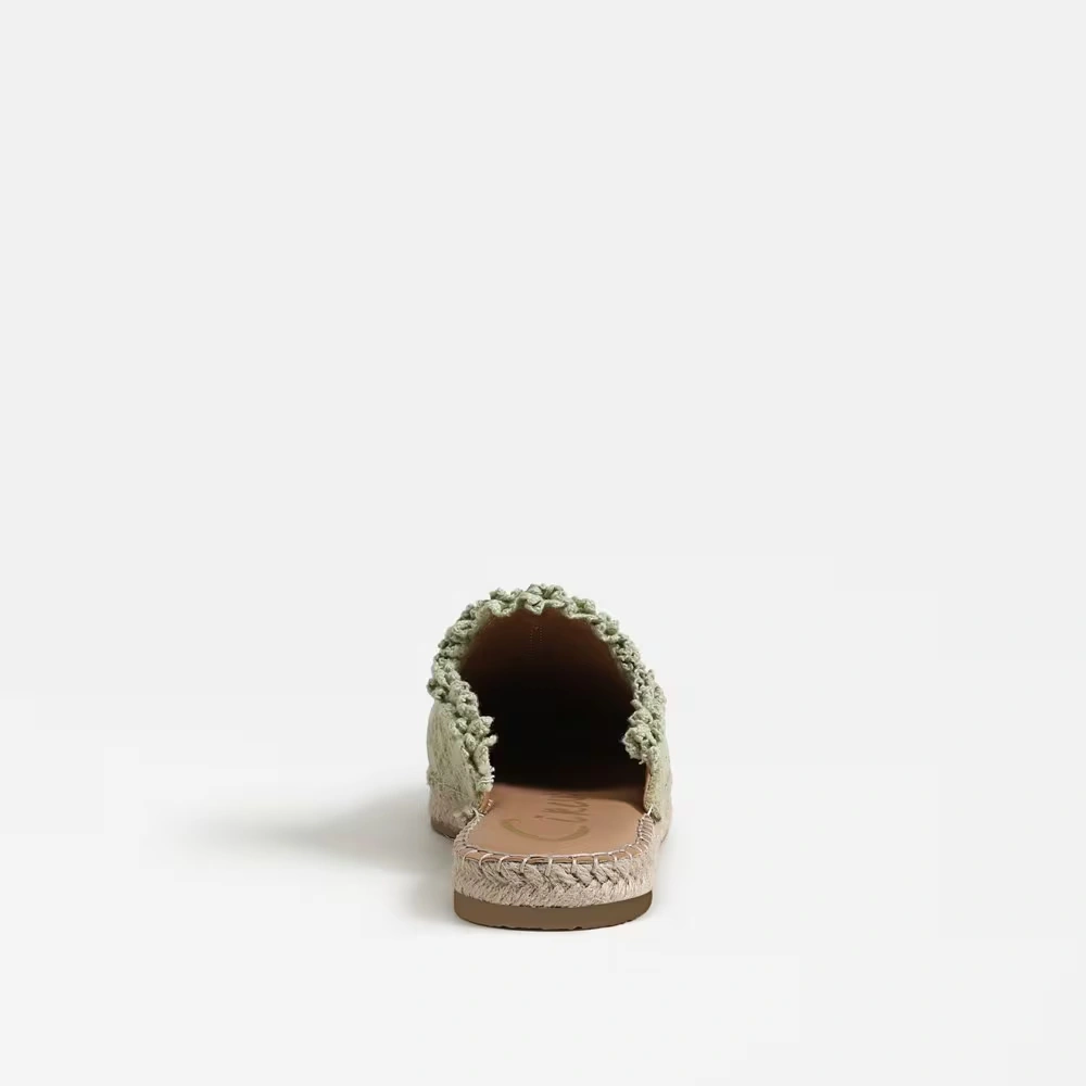 Mallory Espadrille Mule Green Fern Canvas 5 Mallory Espadrille Mule Green Fern Canvas
