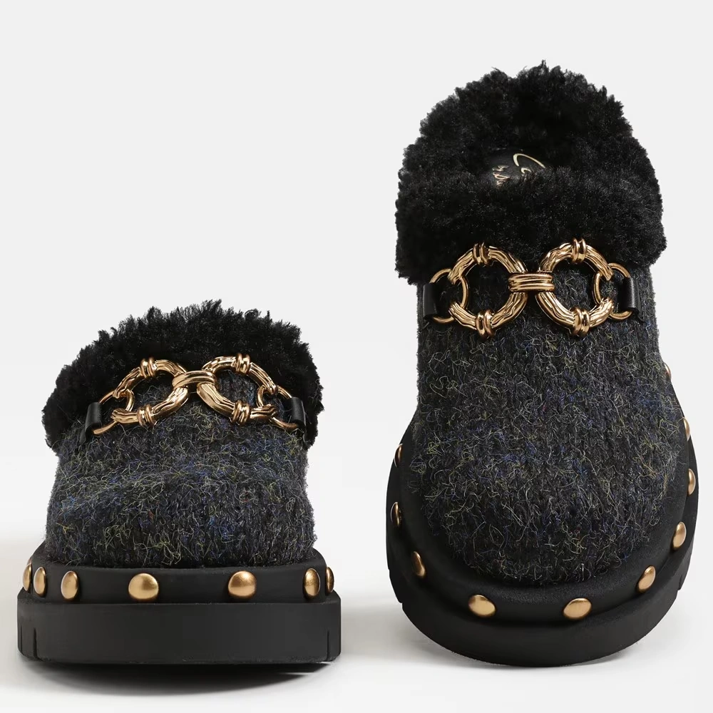 Annie Cozy Clog Black 7 Annie Cozy Clog Black