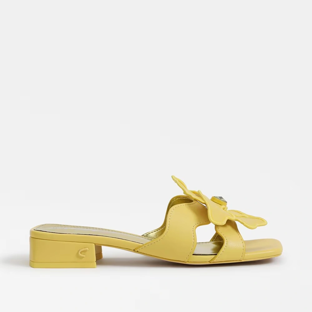 Jolie Slide Sandal Lemon Tart