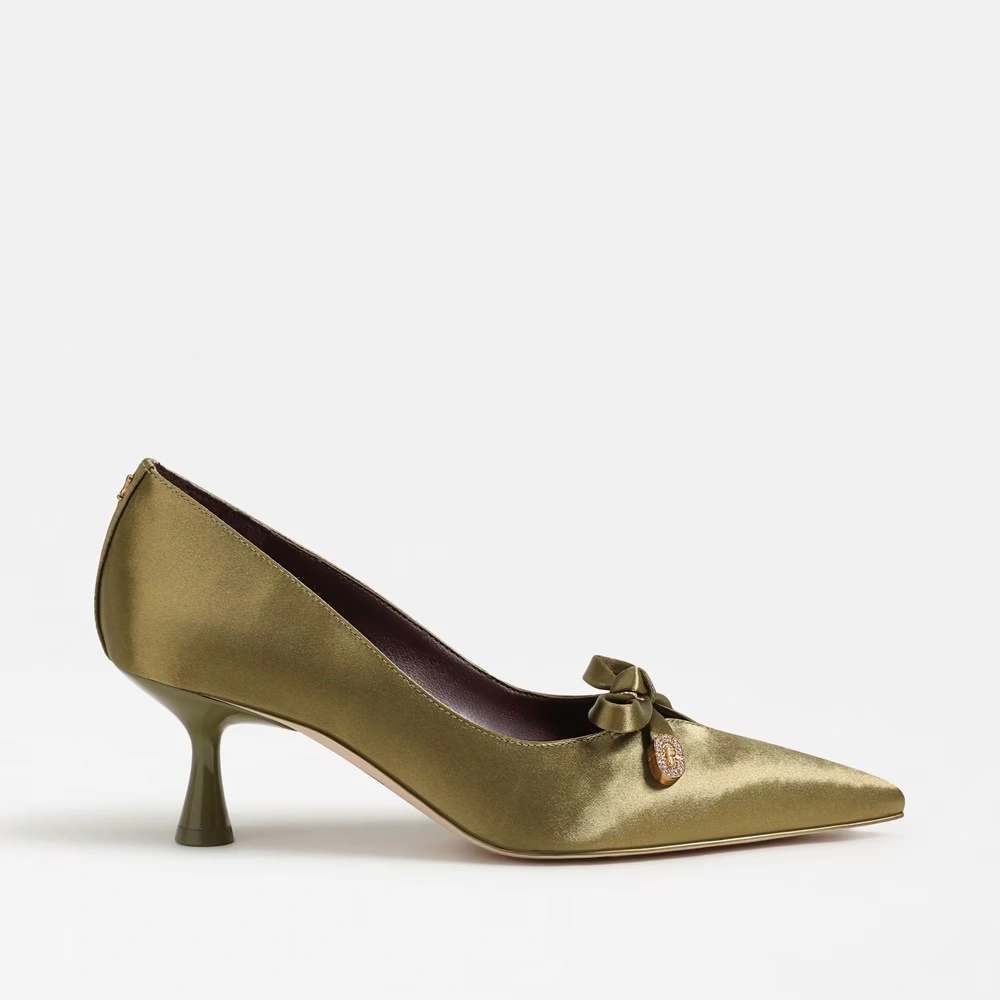 Fleur Kitten Heel Dark Cactus