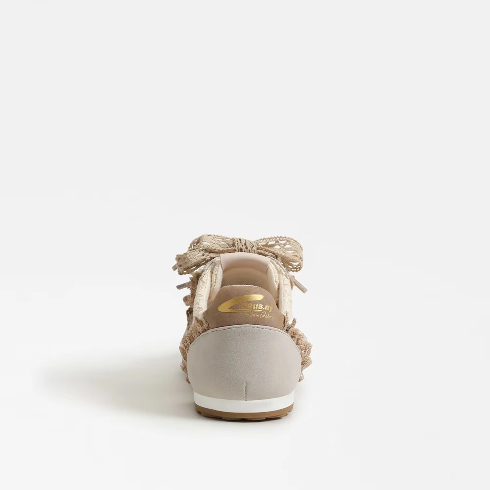 Nash Lace Up Sneaker Vanilla Bean Linen