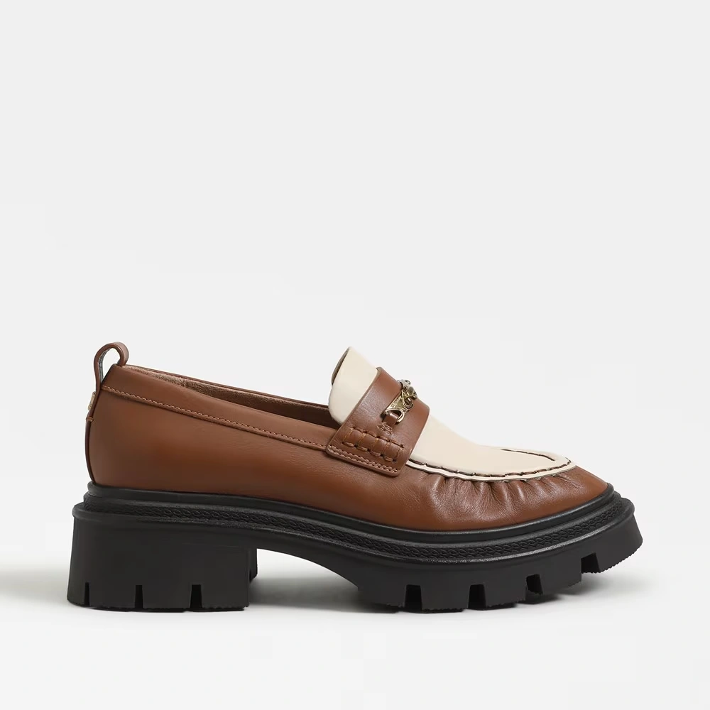 Pierre Platform Loafer Spiced Cognac