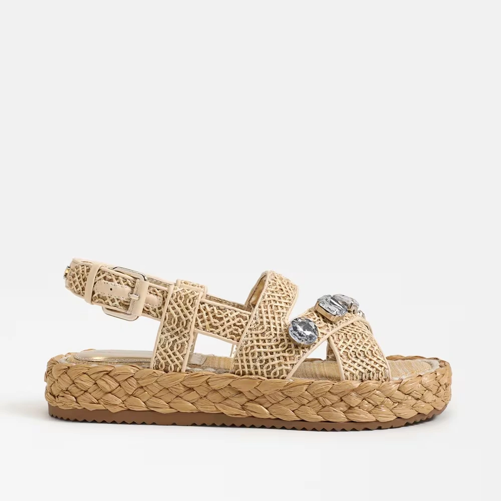 Wrigley Platform Sandal Natural