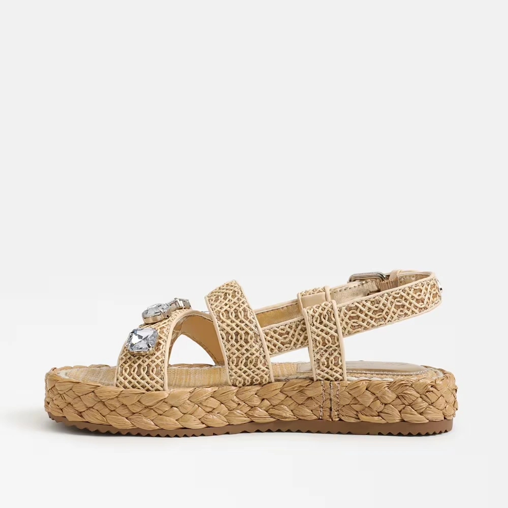 Wrigley Platform Sandal Natural 4 Wrigley Platform Sandal Natural