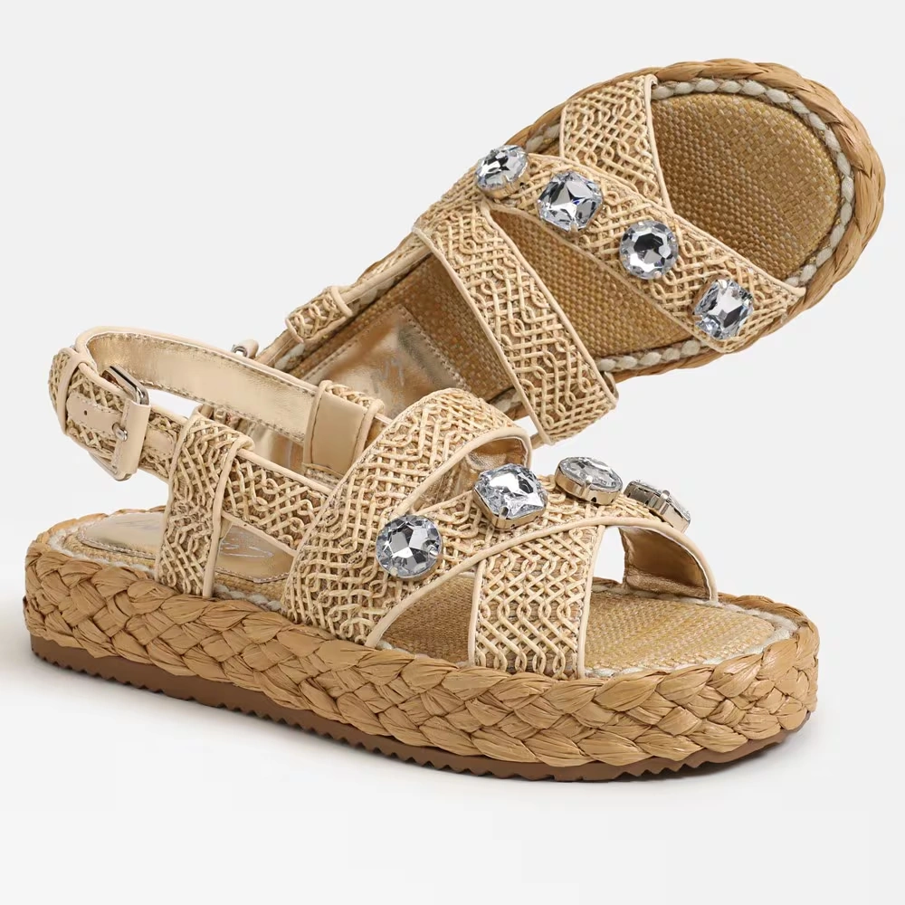 Wrigley Platform Sandal Natural 7 Wrigley Platform Sandal Natural