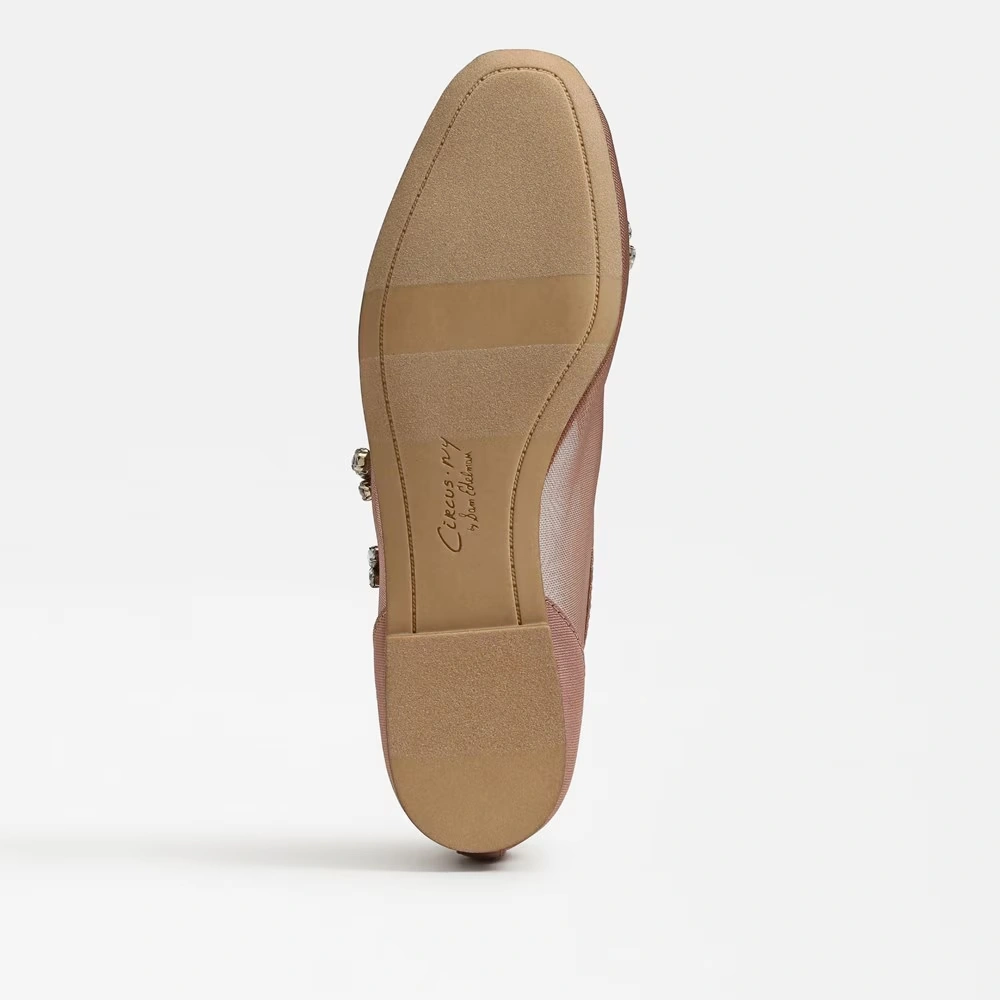 Tina Jewel Flat Cinnamon Sugar Mesh 6 Tina Jewel Flat Cinnamon Sugar Mesh