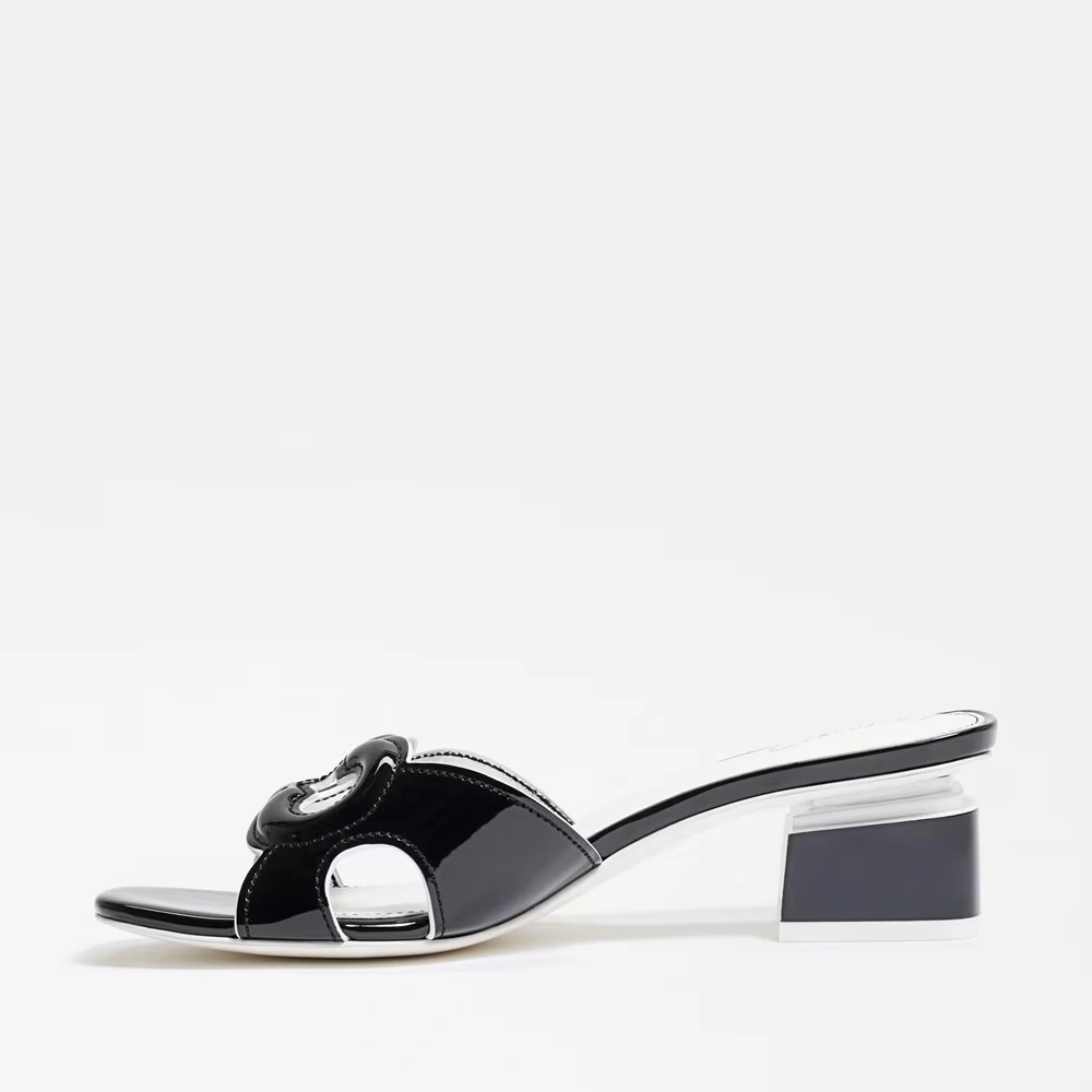 Nia Block Heel Sandal Black 4 Nia Block Heel Sandal Black