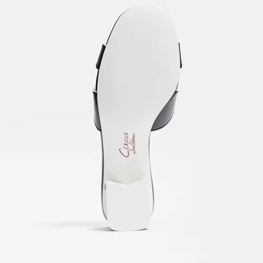 Nia Block Heel Sandal Black 6 Nia Block Heel Sandal Black