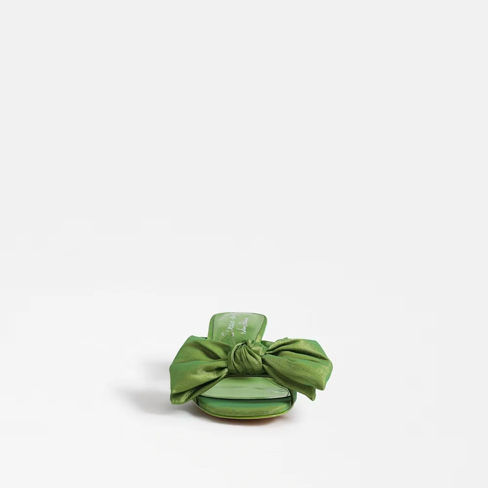 Natalina Kitten Heel Mule Key Lime 3 Natalina Kitten Heel Mule Key Lime