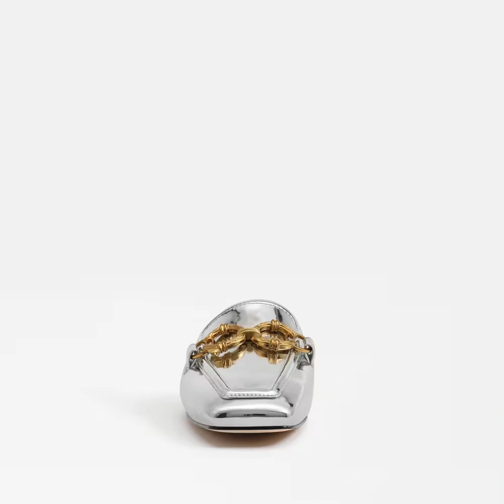 Taryn Mules Soft Silver 3 Taryn Mules Soft Silver