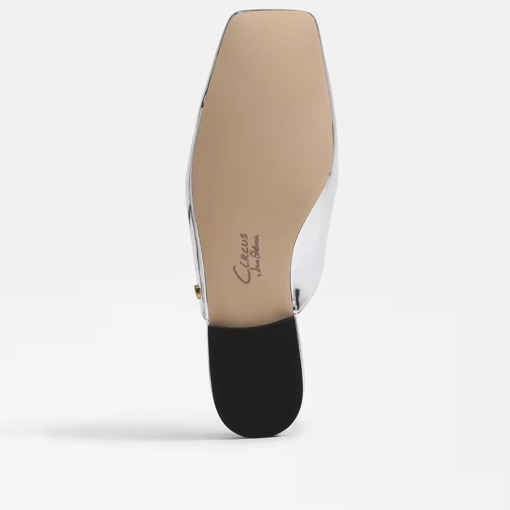 Taryn Mules Soft Silver 6 Taryn Mules Soft Silver