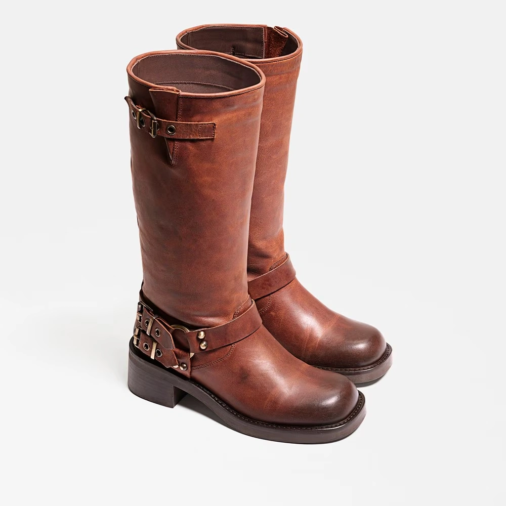 Nala Mid Boot Maple Rugged