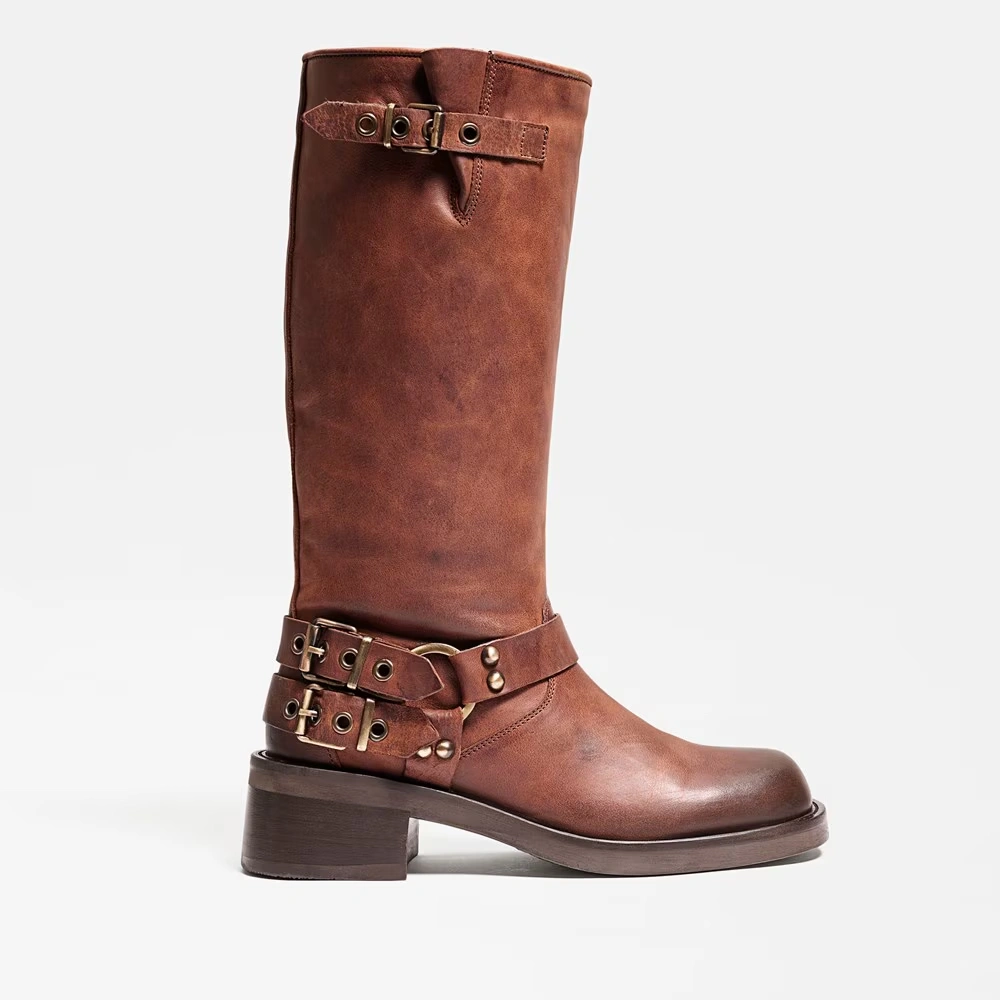 Nala Mid Boot Maple Rugged